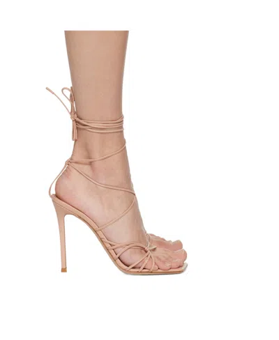 Gianvito Rossi Sylvie High-heeled Sandals In Nude