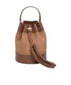 Gianvito Rossi Tassel-detail Bucket Bag