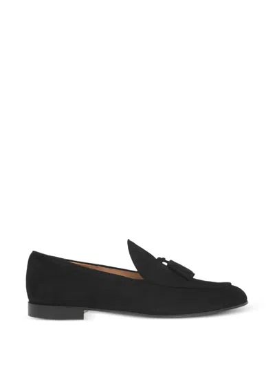 Gianvito Rossi Tassel-detail Loafers In Black