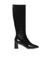 Gianvito Rossi Nuit Boots In Calfskin In Black