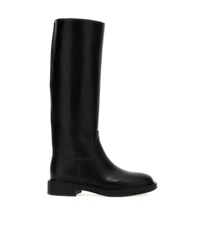 GIANVITO ROSSI GIANVITO ROSSI ASCOTT ROUND TOE BOOTS