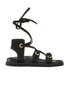 Gianvito Rossi Woman Sandals Black Size 8 Soft Leather In Black