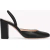 Gianvito Rossi Tivoli 85 Slingback In Black