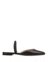 Gianvito Rossi Tivoli Slingback Ballerinas In Black Tappa