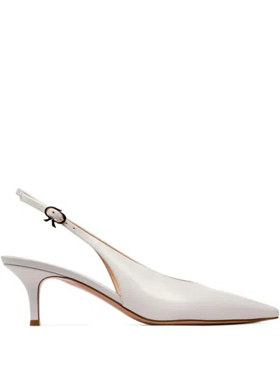 Gianvito Rossi Tokio Pointed-toe Slingback Pumps