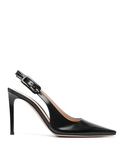 Gianvito Rossi Lindsay 95mm Leather Pumps In Black