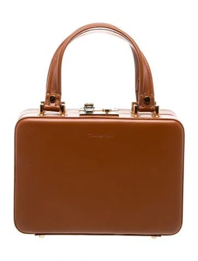 Pre-owned Gianvito Rossi Top Handle Bag In Multicolor