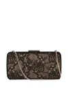 Gianvito Rossi Valì Lace-pattern Clutch Bag