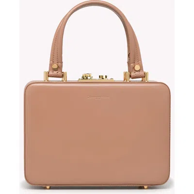 Gianvito Rossi Valì Top Handle Bag In Brown
