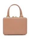 Gianvito Rossi Glove Mini Leather Tote In Pink
