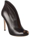 Gianvito Rossi Vamp 105 Leather Ankle Boots In Black