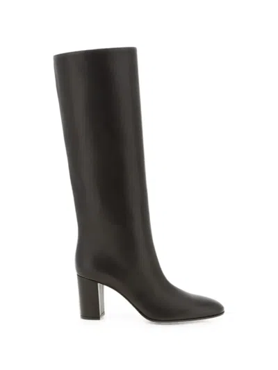 Gianvito Rossi Varenne Tubular Boots In Black