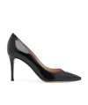 Gianvito Rossi 85mm Pointed-toe Leather Pumps In Black