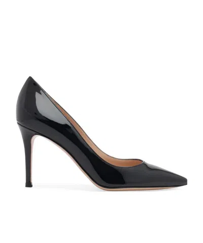 GIANVITO ROSSI VARNISHED 85MM STILETTO PUMPS