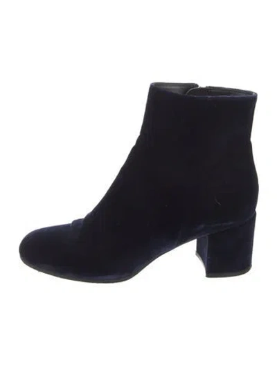Pre-owned Gianvito Rossi Velvet Boots In Multi