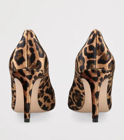 GIANVITO ROSSI VELVET GIANVITO PUMPS 85