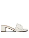 GIANVITO ROSSI VENEZIA SANDALS WHITE