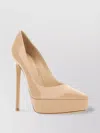 GIANVITO ROSSI VERNICE PATENT POINTED TOE PUMPS