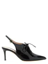 Gianvito Rossi Veronica Pointed Toe Slingback Pumps In Black