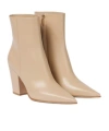 Gianvito Rossi Versatile Pointed-toe Comfortable Ankle Boots In Neutral