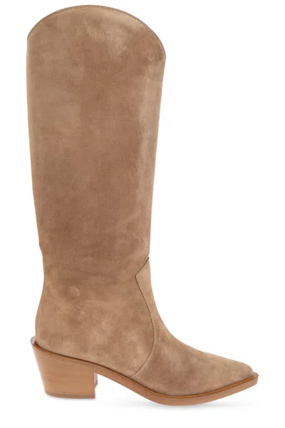 Gianvito Rossi Waylon Pointed Toe Boots