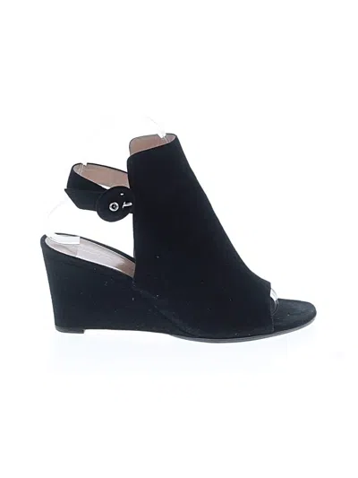 Pre-owned Gianvito Rossi Wedges In Black