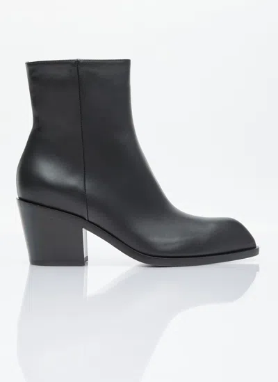 GIANVITO ROSSI WEDNESDAY LEATHER BOOTS