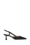 Gianvito Rossi Veilance Black Wool Blend Polo Shirt In Black