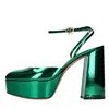 Gianvito Rossi Dua Pumps In Verde Blu E Verdi