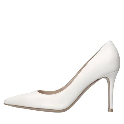 Gianvito Rossi Gianvito 85mm Pointed Pumps In White