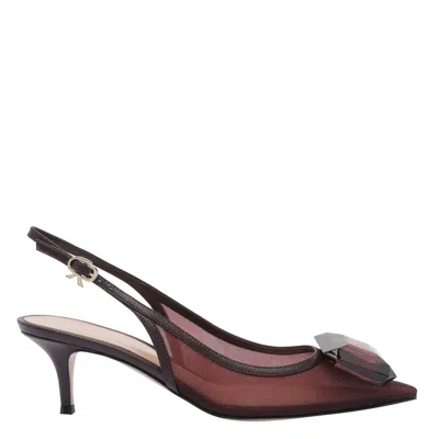 Gianvito Rossi With Heel In Red