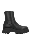 Gianvito Rossi Woman Ankle Boots Black Size 6 Calfskin