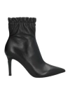 Gianvito Rossi Woman Ankle Boots Black Size 6.5 Leather