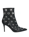 Gianvito Rossi Woman Ankle Boots Black Size 7 Leather In Black