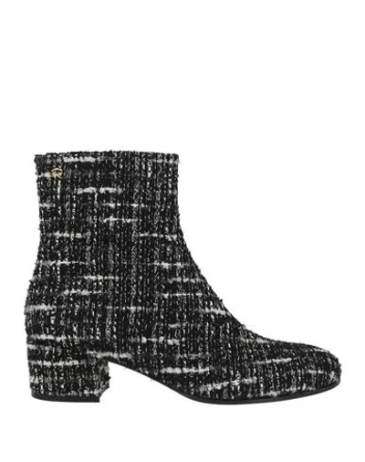 Gianvito Rossi Woman Ankle Boots Black Size 8.5 Calfskin