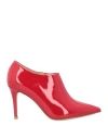 Gianvito Rossi Woman Ankle Boots Red Size 7 Leather