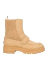 Gianvito Rossi Woman Ankle Boots Sand Size 8 Calfskin In Beige