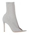 Gianvito Rossi Open Boots In Silver