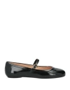 Gianvito Rossi Woman Ballet Flats Black Size 8 Leather In Black