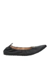 Gianvito Rossi Woman Ballet Flats Black Size 8 Leather