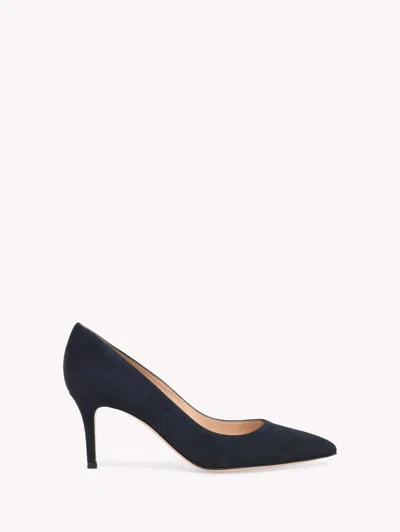 Gianvito Rossi Gianvito Velvet Pointed-toe Heeled Pumps In Multi