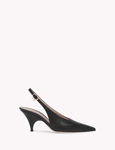 Gianvito Rossi Sofia Sling 70 Pumps In Black