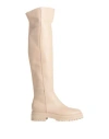 Gianvito Rossi Woman Boot Beige Size 8 Calfskin In Neutral