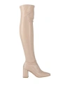 Gianvito Rossi Woman Boot Blush Size 6 Soft Leather In Beige