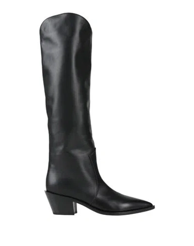 Gianvito Rossi Woman Boot Black Size 6.5 Leather