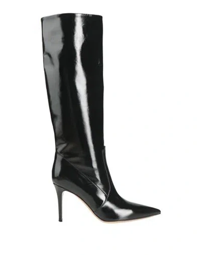 GIANVITO ROSSI GIANVITO ROSSI WOMAN BOOT BLACK SIZE 6.5 CALFSKIN