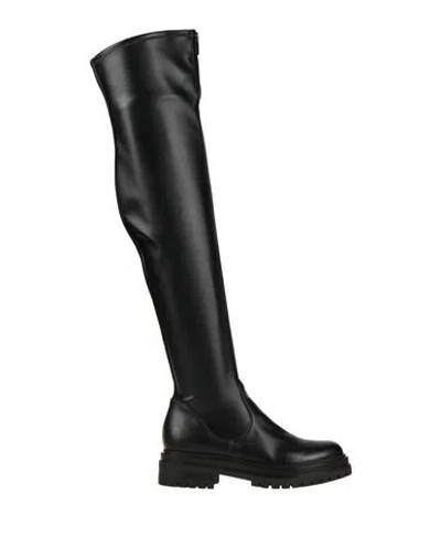 Gianvito Rossi Woman Knee Boots Black Size 7 Soft Leather