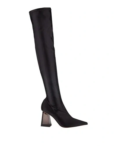 Gianvito Rossi Woman Boot Black Size 8 Textile Fibers