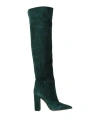 Gianvito Rossi Woman Boot Emerald Green Size 6 Soft Leather In Green