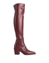 Gianvito Rossi Woman Boot Plum Size 8 Leather